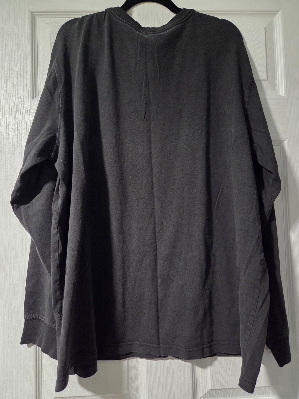 Carhartt Black Long Sleeve Tee with Cream Outdoors Graphic - Picture 5 of 5